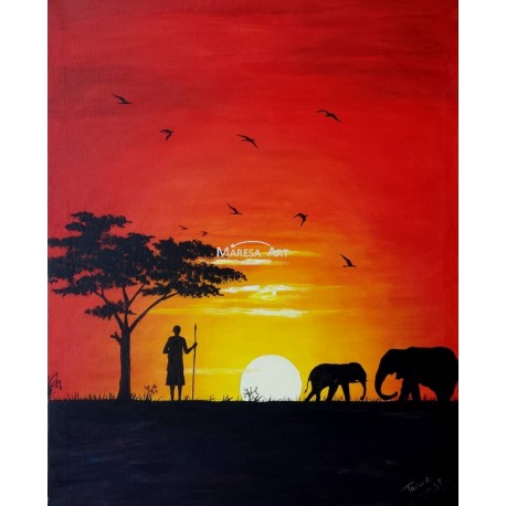 African painting
