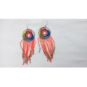 Boucles d'oreilles en perles Maasai