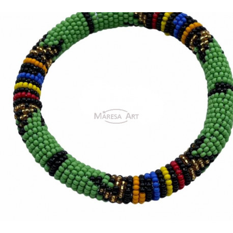 Green Massai bracelet