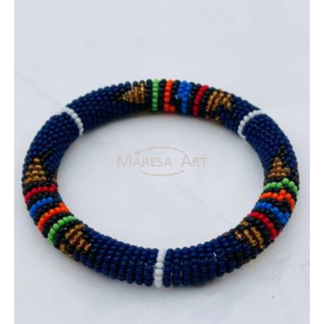 Bracelet Massai bleu
