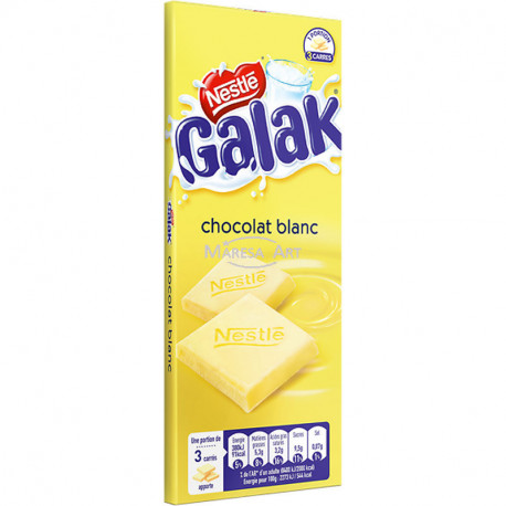 Chocolat blanc Galak