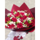Bouquet of 17 red roses