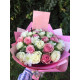 Assortiment rose blanc 50 cm (25 tiges)