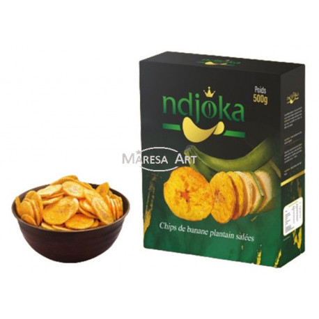 Ndjoka Salted Plantain Chips - 250g