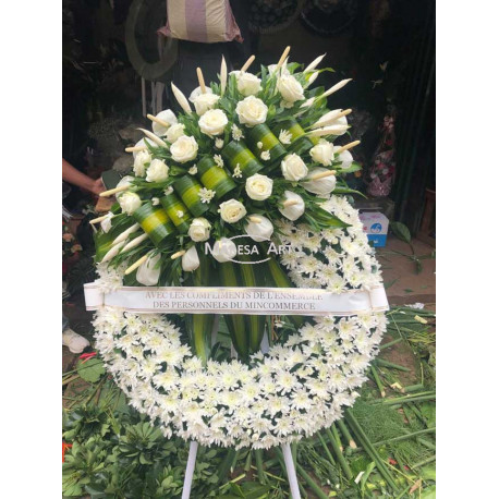 Natural sheaf base 60 cm with upper head