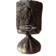 Vase recyclé drapé