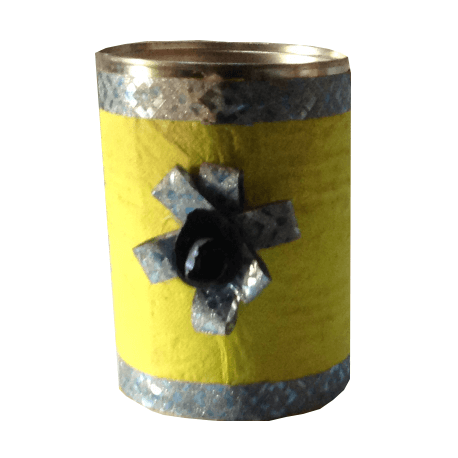 Boîte de lait recyclée
